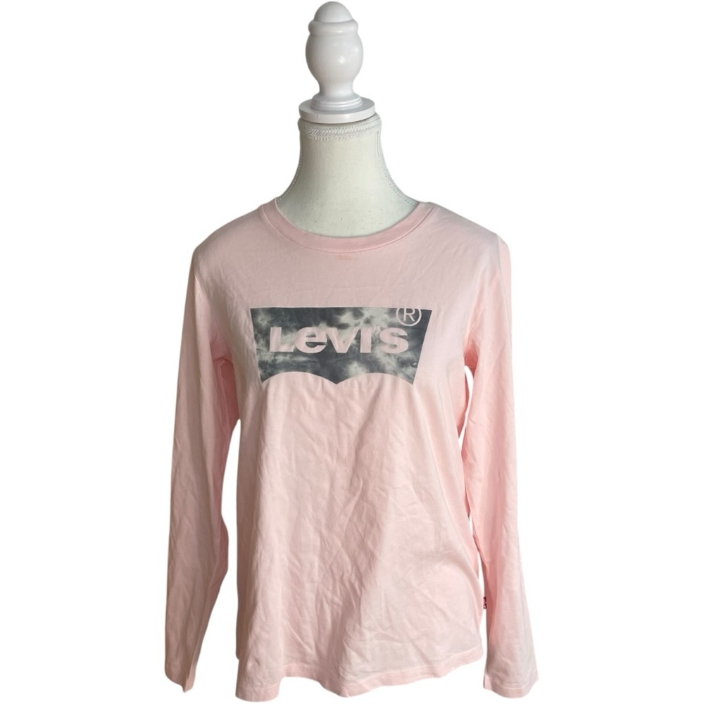 Levi’s Batwing Logo T-Shirt Tee Pink